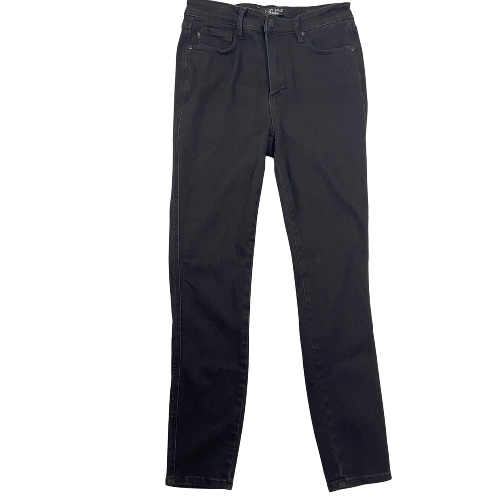 Judy Blue Jeans Womens 9/29 Black JB88757BK Skinny‎ Fit Stretch Denim
